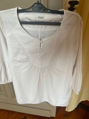 🤍 Chemisier blanc De.Corp – Taille M
