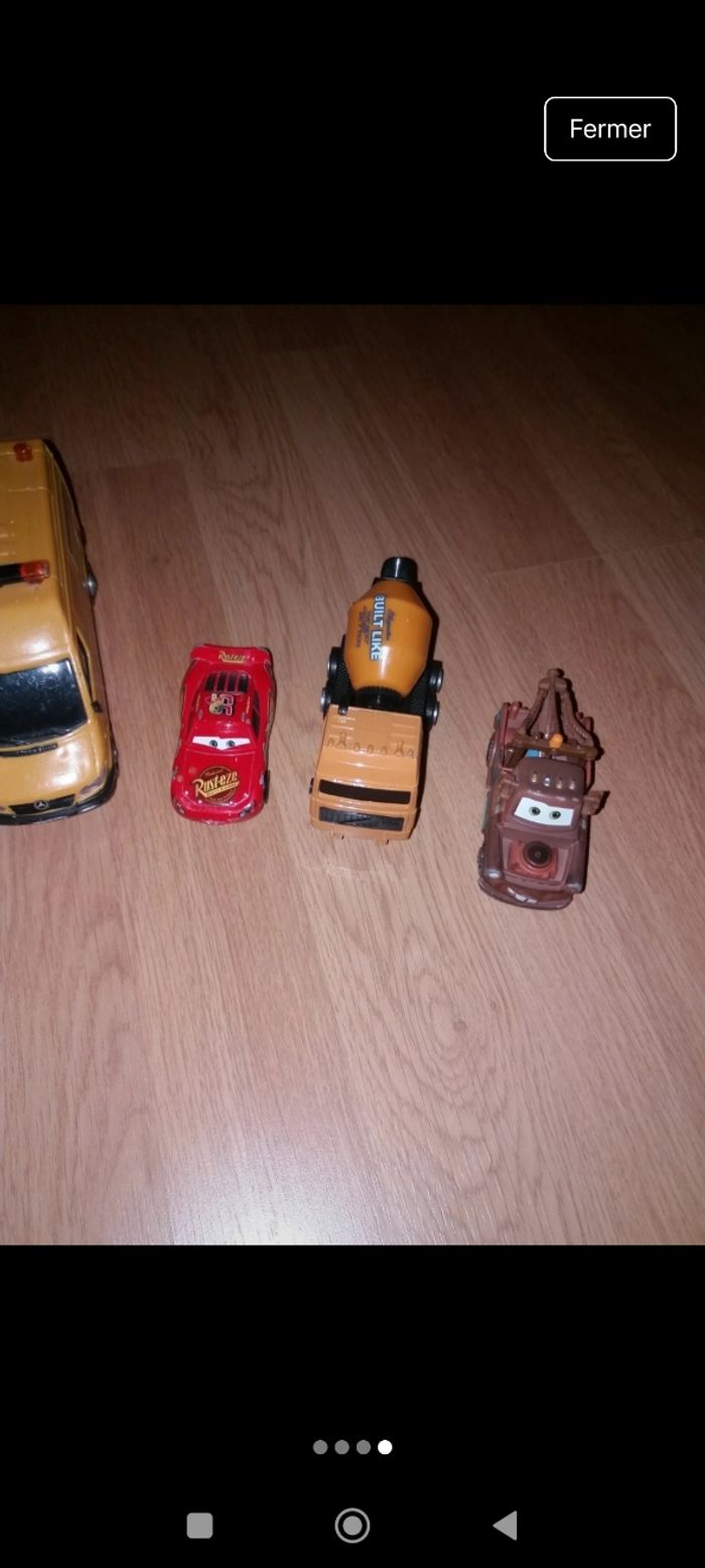Lots de 6 petites voitures - photo numéro 4