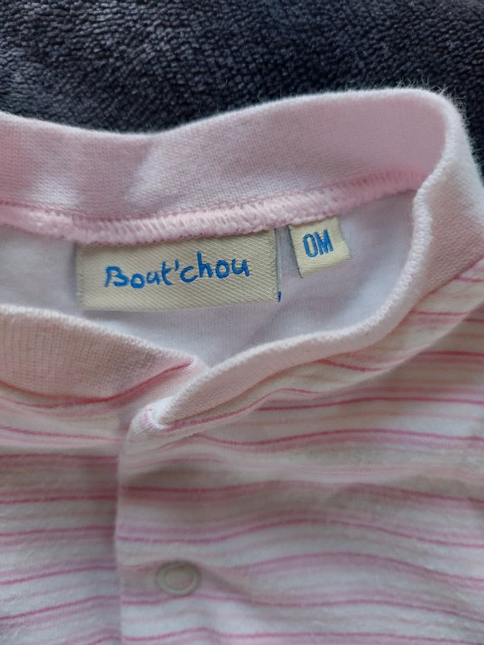Pyjama sans pied Bout'chou taille naissance - photo numéro 3