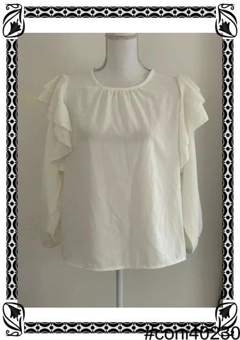 Blouse italienne manches longues, taille 40