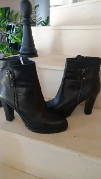 Bottines cuir