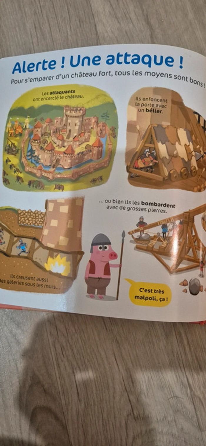 Livre - je découvre et je comprends les châteaux forts - photo numéro 4