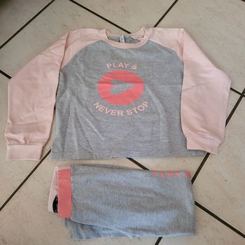 Ensemble sweat et legging fille 8 ans