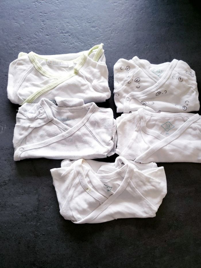 Lot de 5 bodies manches longues