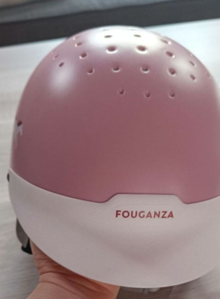 Casque équitation enfant rose - photo numéro 3