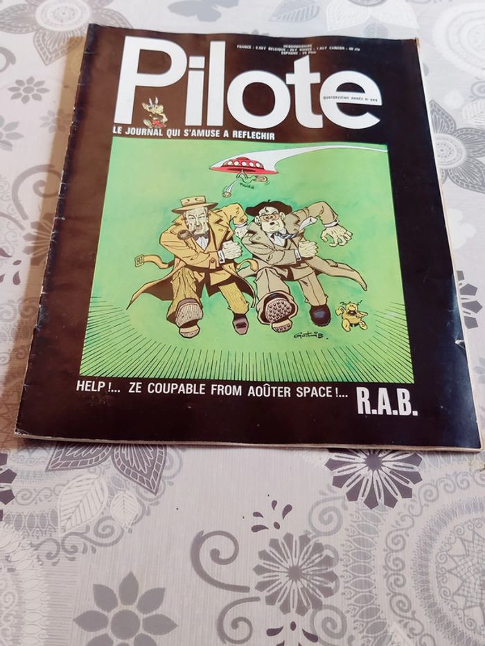 Pilote Numéro 649 (13/04/1972) 56 pages - Complet