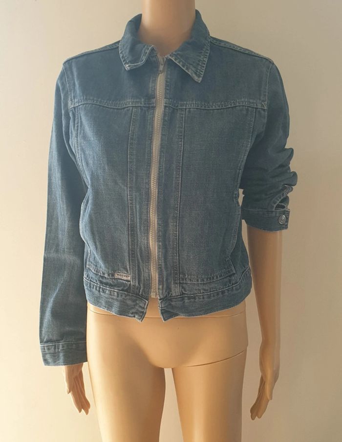 💜 Veste en jean taille S 36 #emyfleury_36femme