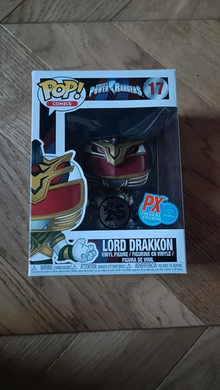Funko pop lord drakkon 17