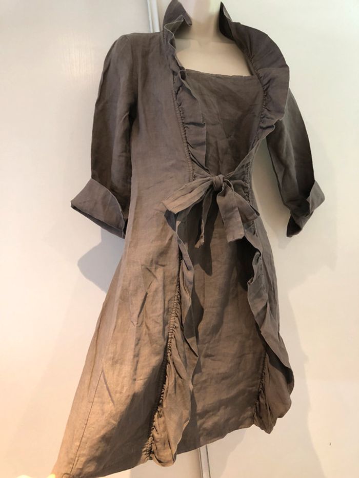 La fée Maraboutée Robe Lin taille 36 - photo numéro 7