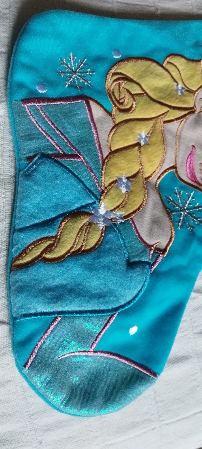 Chaussette,botte de Noël Elsa - photo numéro 6