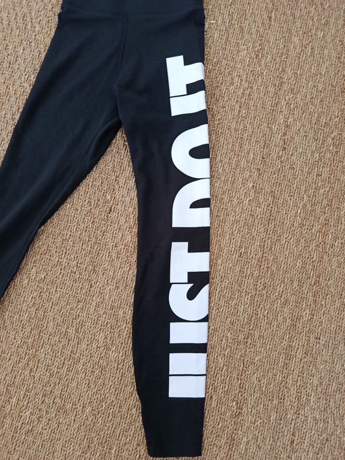 Legging Nike noir original, modèle Just Do It  taille XS - photo numéro 5