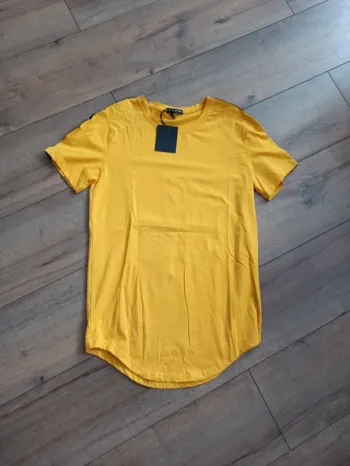 Tee shirt jaune homme manches courtes L