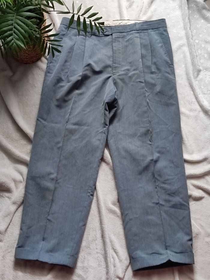 Pantalon de costume gris taille 44 - photo numéro 2
