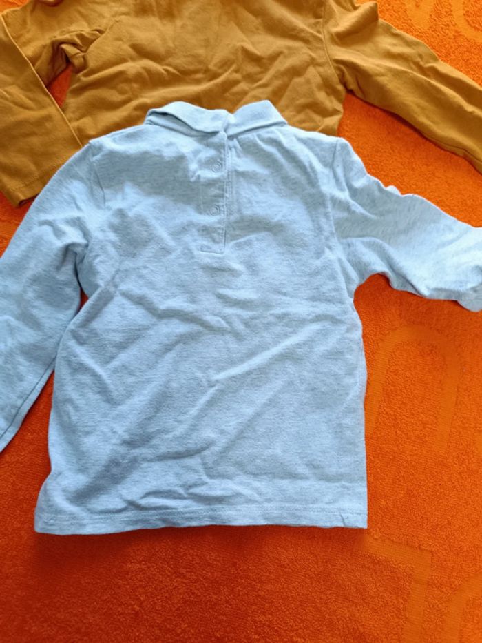 Lot de 2 tee-shirt manches longues Kiabi 18 mois - photo numéro 4
