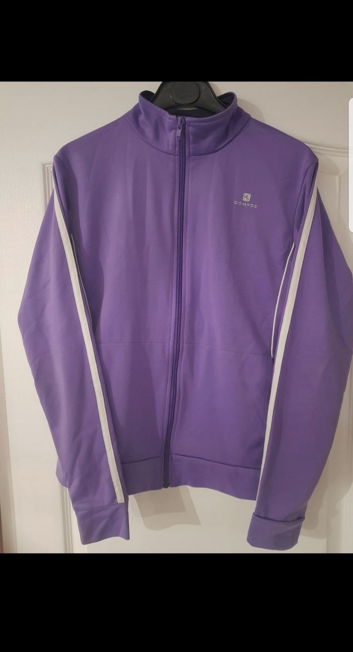 Veste de survêtement zippée fille 14 ans