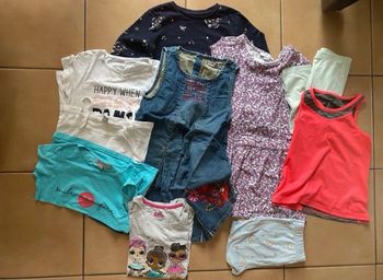 Lot vêtements fille 8 ans