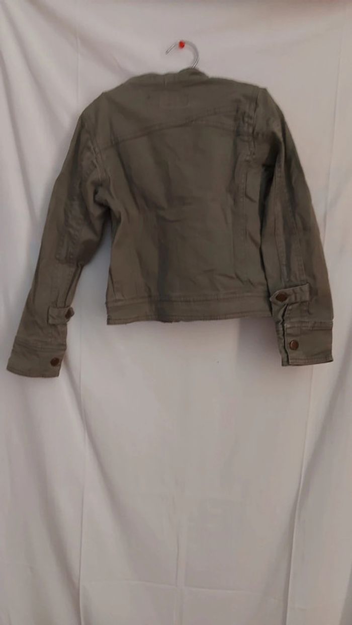 Veste en jeans fille taille 8 ans - photo numéro 2