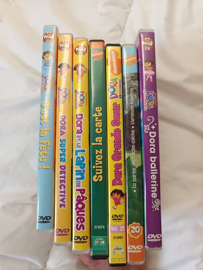 Lot 7 dvd Dora l'exploratrice - photo numéro 2
