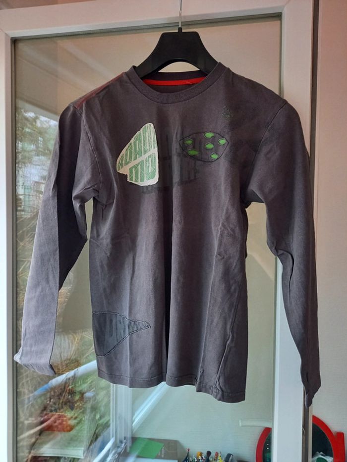 Tshirt manches longues catimini gris