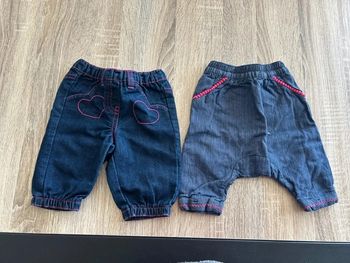Lot pantalon 3 mois