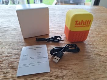 Enceinte bluetooth neuve collector Tahiti Douche