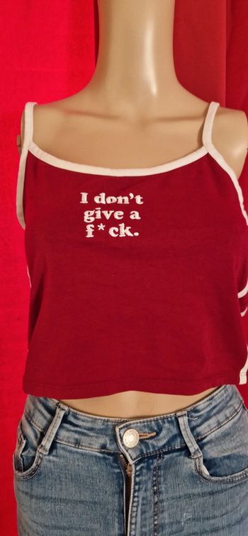 Top fines bretelles taille M, Undiz