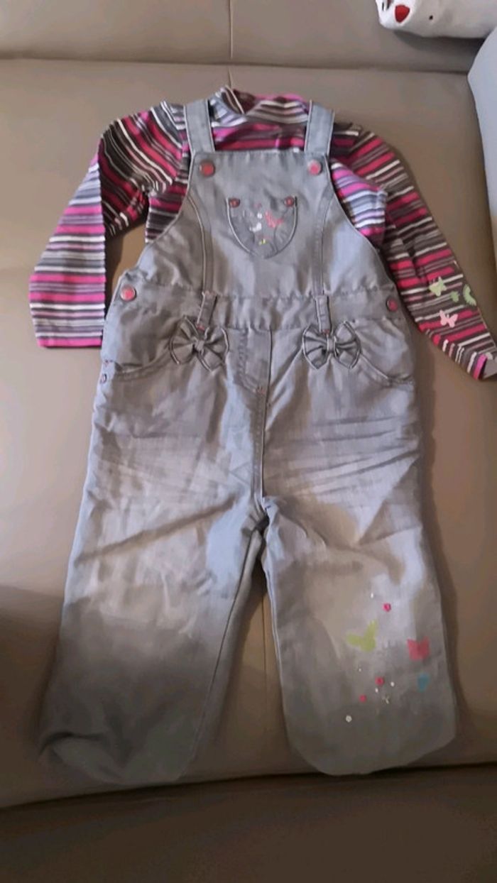 Lot 6 pièces 18 mois + lot 5 pièces 12 mois theme papillon - photo numéro 3