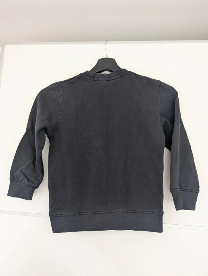 Sweat noir taille 6/7 ans bpc - photo numéro 2