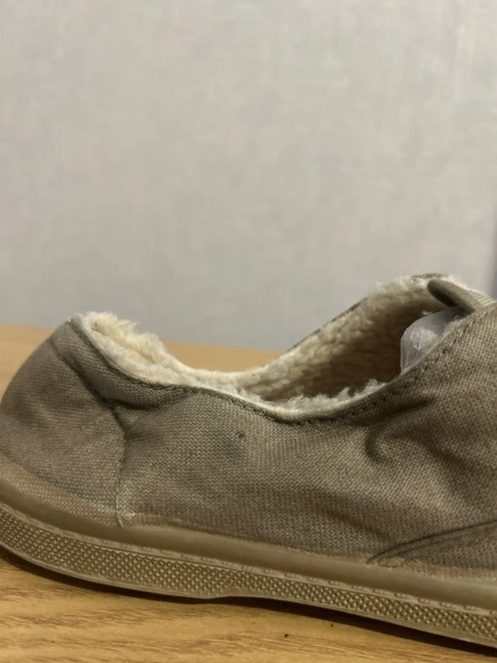 Tennis fourée Bensimon beige taille 6.5 pointure 40 - photo numéro 2