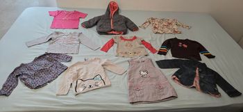 Lot vêtements fille