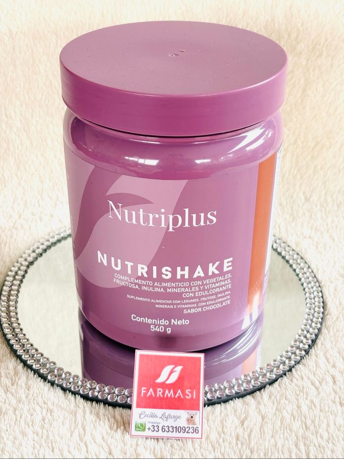 Nutrishake Farmasi Nutriplus 540g sabor chocolate
