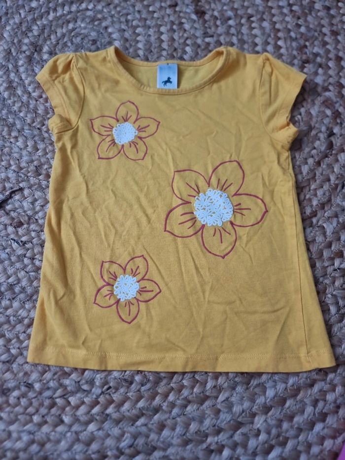 Tee-shirt jaune palomino 110cm