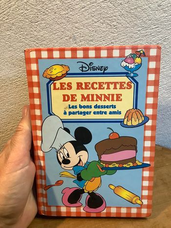 Livre les recettes de Minnie disney