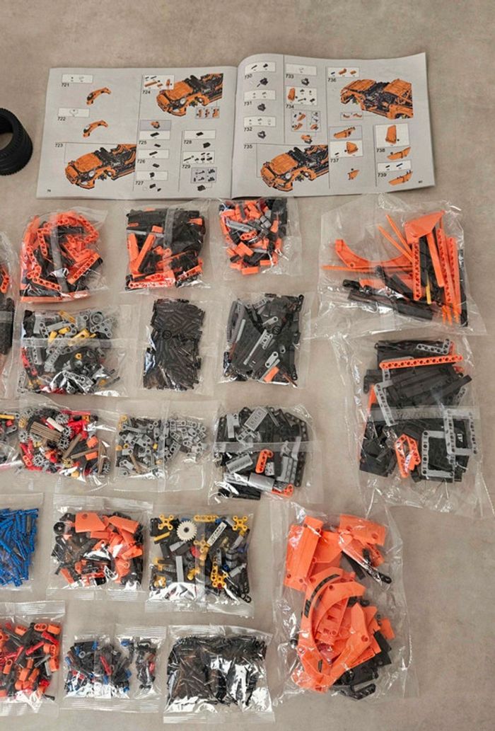 Set de construction Porsche 911 GT3 RS MOC Technic – Compatible avec LEGO 42056 - photo numéro 16