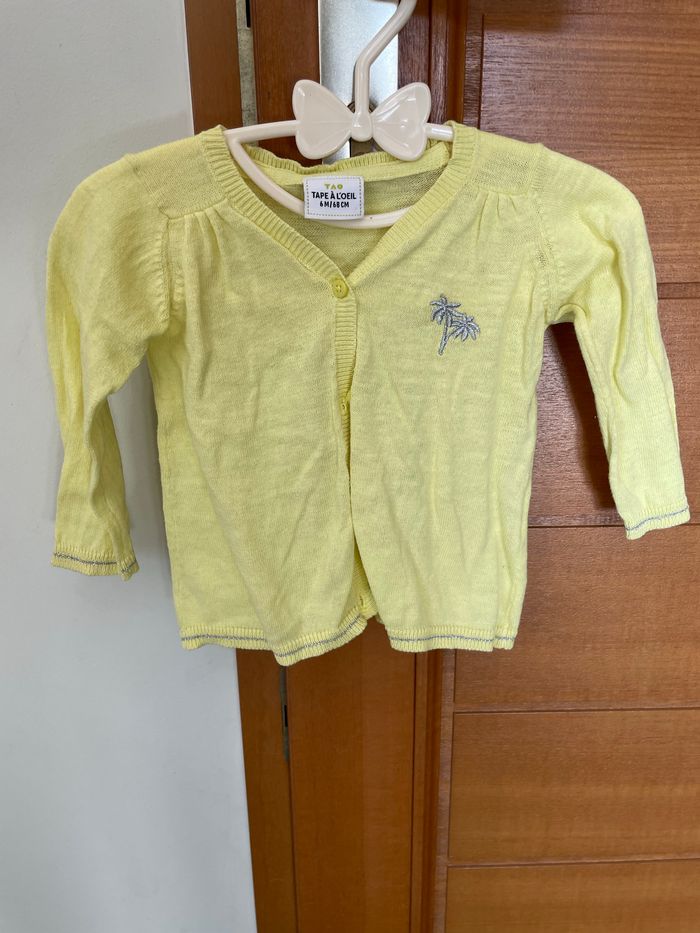 Gilet bébé fille