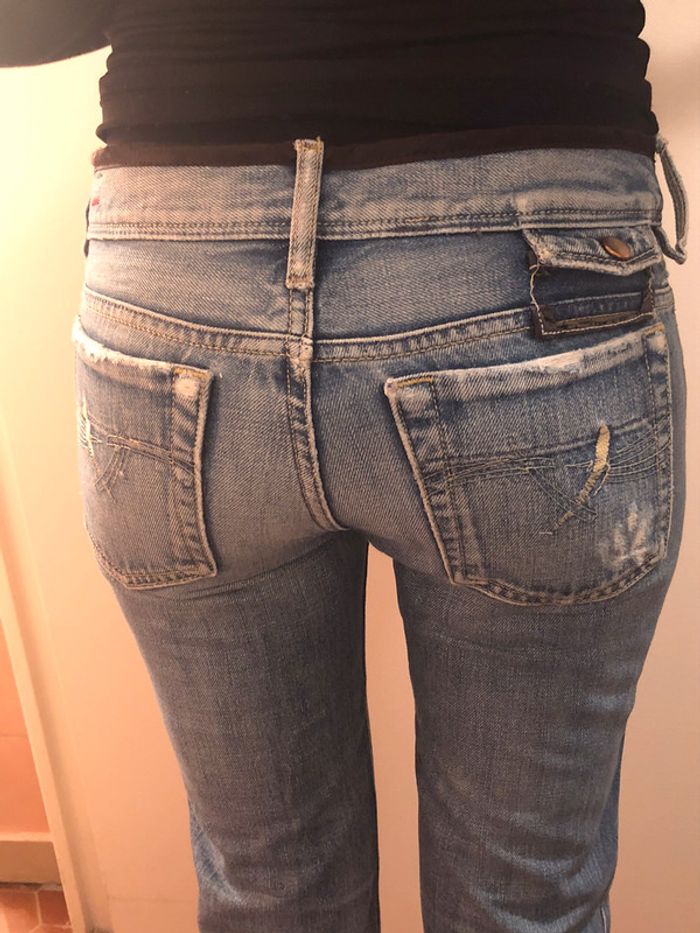 Jean taille basse Diesel - photo numéro 4