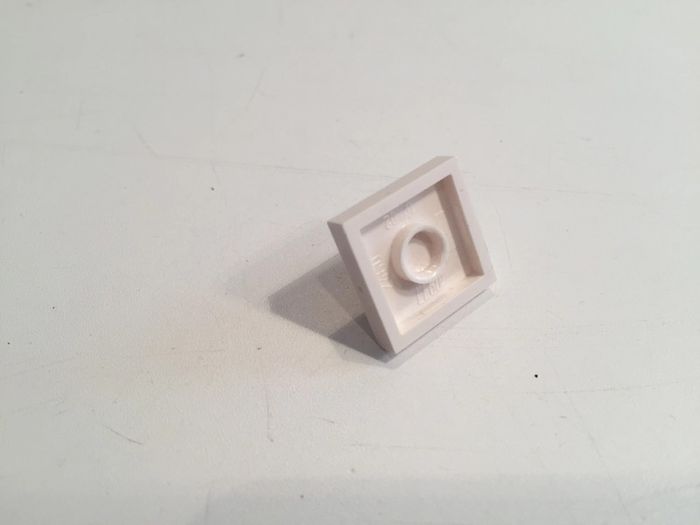 lot x2 pièce plate 2X2 vertical snap 246001 Lego city la prison en haute mer 60130 #A14 - photo numéro 4