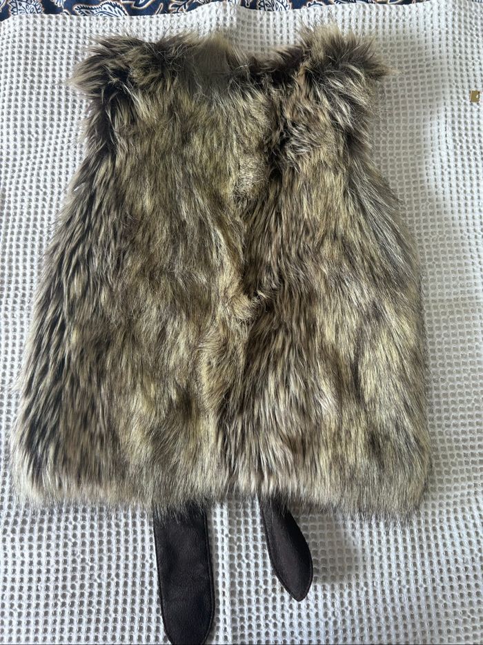 veste fourrure sans manches - photo numéro 3