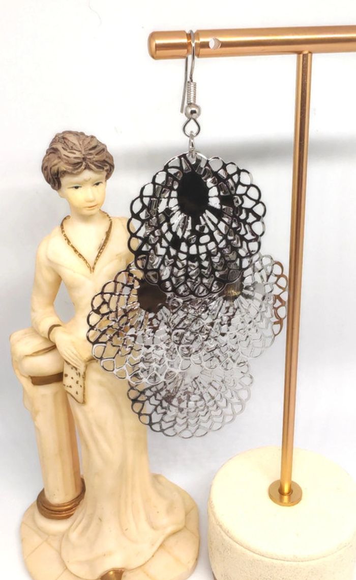 Boucles d'oreilles pendantes - photo numéro 3