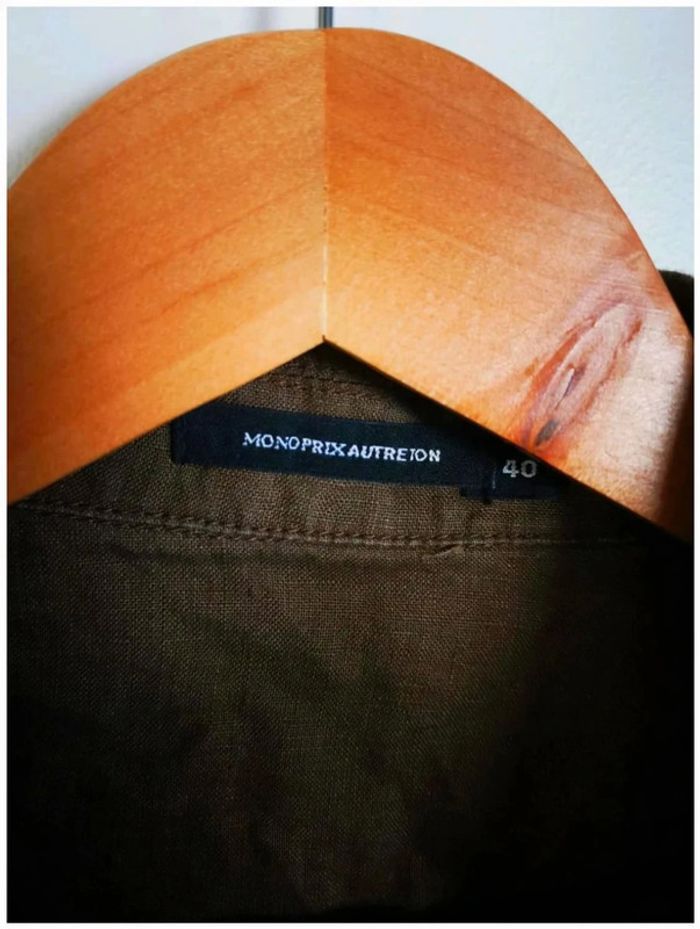 C34 veste marron Monoprix 40 - photo numéro 3