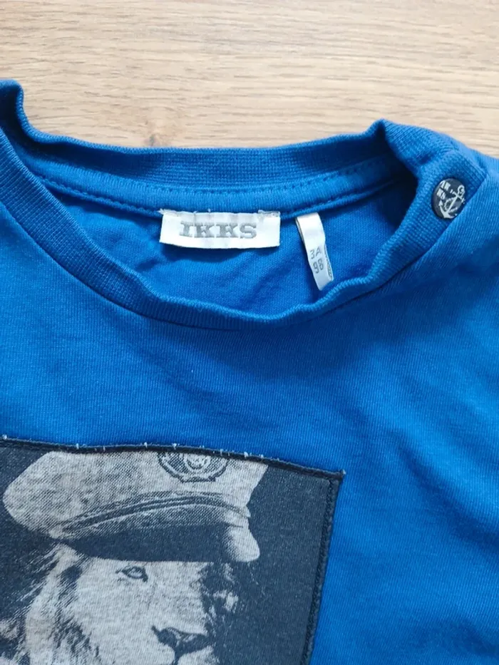 Salopette et t shirt longues manches - photo numéro 5
