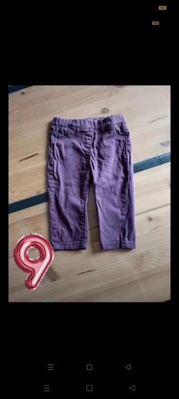 Pantalon fille 9 mois