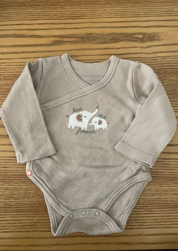 Body Petit Béguin taille 1 mois