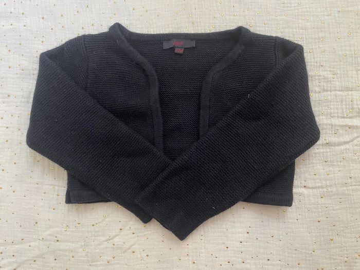 Gilet bleu marine fille 23 mois Jacadi