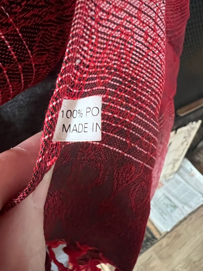 Écharpe rouge - photo numéro 6