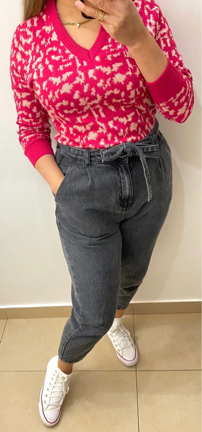 Pull Léopard Taille S - photo numéro 4