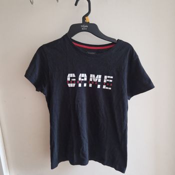 12 ans tee-shirt noir.ready for the game