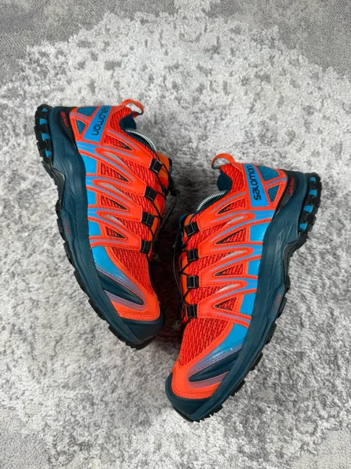 Salomon XA Pro 3D - Trekking Shoes - Orange & Blue