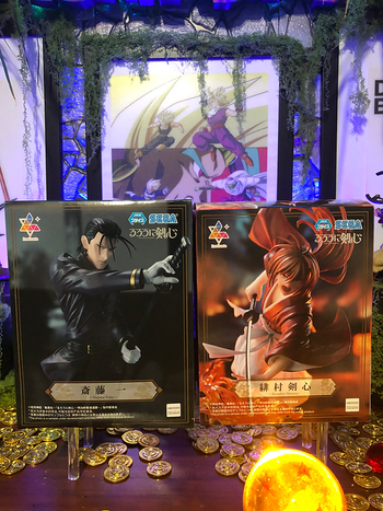 Kenshin le vagabond - Luminasta Kenshin Himura vs Saitou Hajime