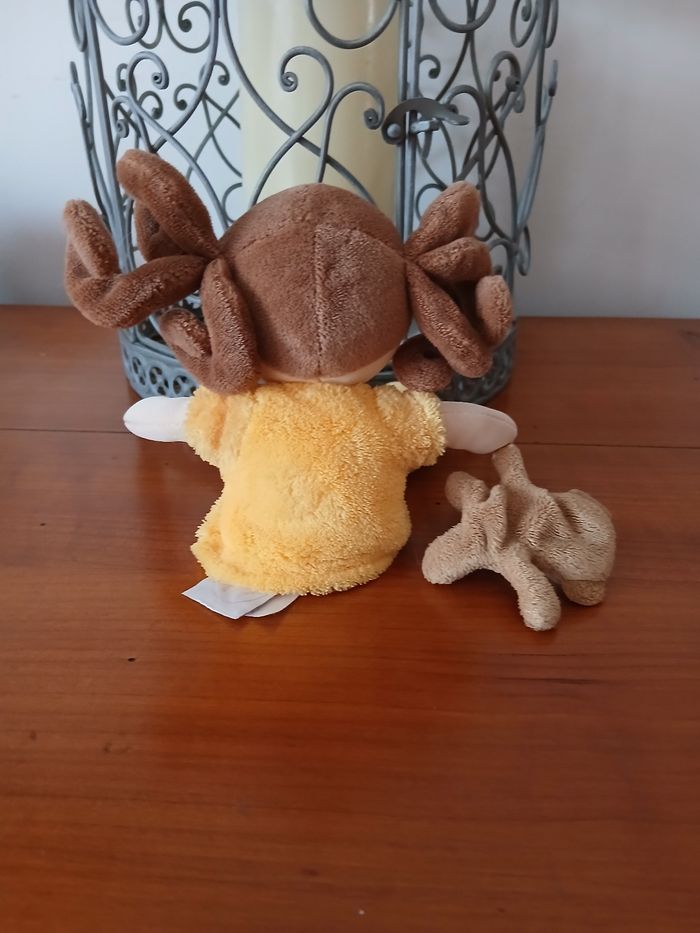 Poupée-chiffon & son doudou * Doudou et compagnie - photo numéro 3